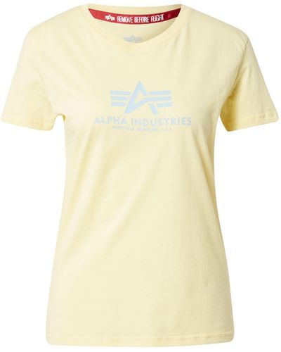 Alpha Industries T-shirt - Gelb