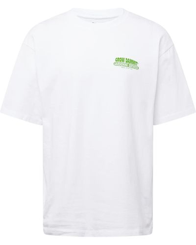 Edwin T-shirt 'gardening services' - Weiß
