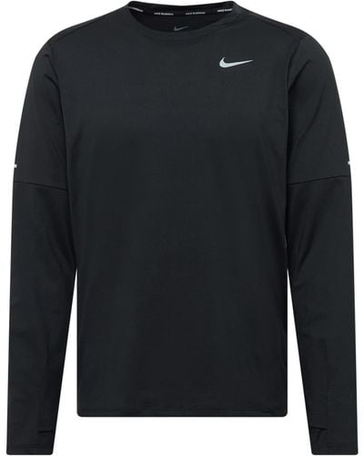 Nike Sportshirt 'element' - Schwarz