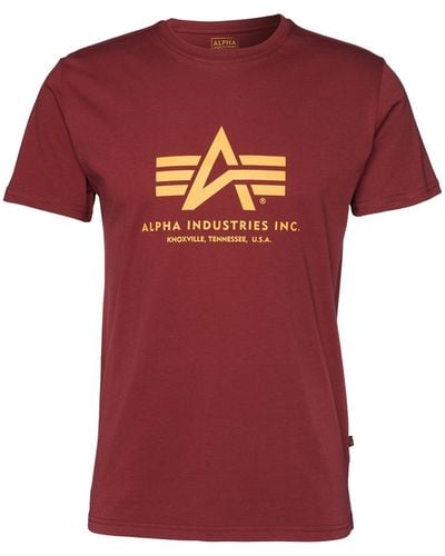 Alpha Industries T-shirt - Rot