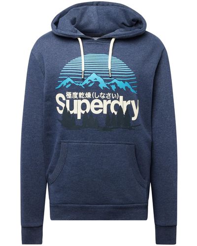 Superdry Sweatshirt - Blau