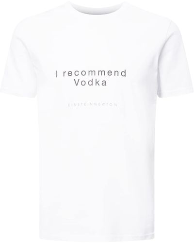 EINSTEIN & NEWTON T-shirt 'recommendation' - Weiß