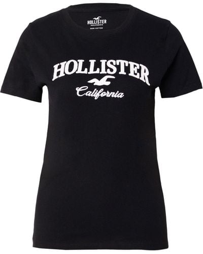 Hollister T-shirt 'tech chain 3' - Schwarz