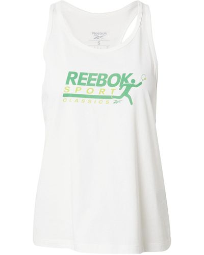 Reebok Sporttop 'court' - Weiß