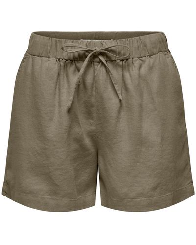ONLY Shorts 'caro' - Grün