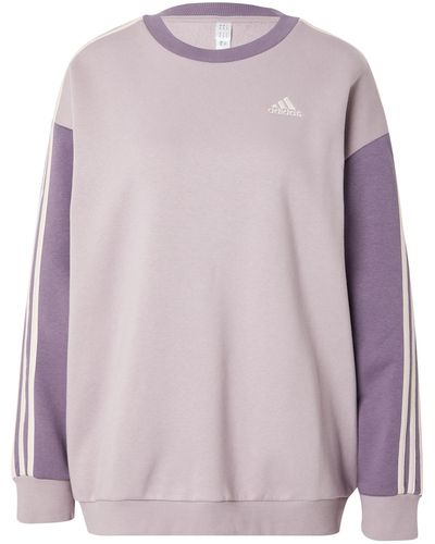 adidas Sportsweatshirt 'essentials' - Lila