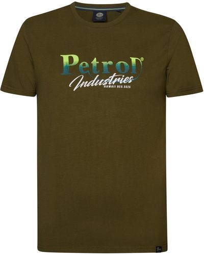 Petrol Industries T-shirt ''summerdrive' - Grün