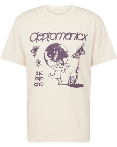 CLEPTOMANICX T-shirt 'mystery' - Weiß