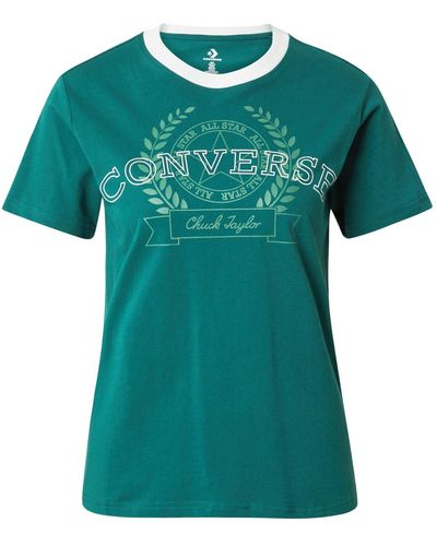 Converse T-shirt 'chuck taylor' - Grün