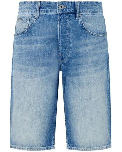 Pepe Jeans Shorts - Blau