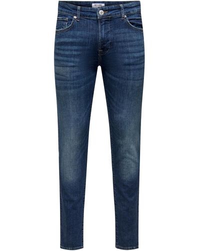 Only & Sons Jeans 'loom' - Blau