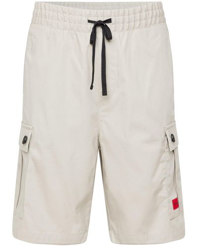 HUGO Shorts 'garlio242' - Grau