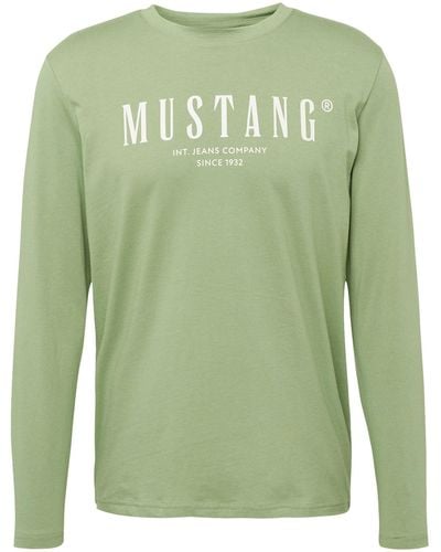 Mustang Shirt 'asheville' - Grün