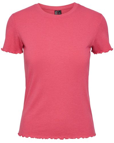 Pieces Shirt 'nicca' - Pink