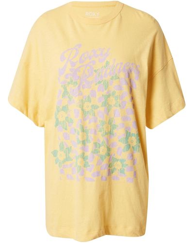 Roxy T-shirt - Gelb