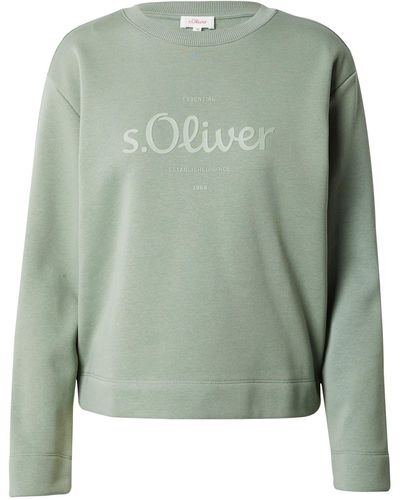 S.oliver Sweatshirt - Grün