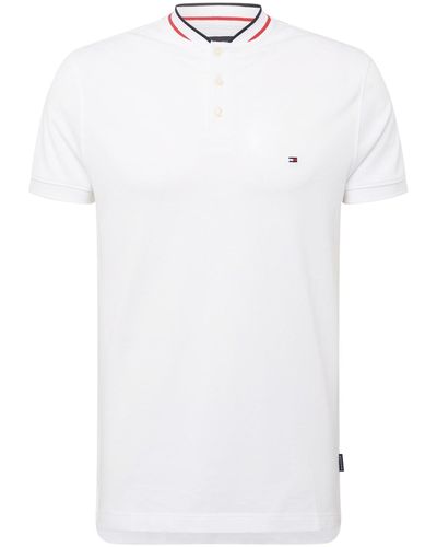 Tommy Hilfiger Shirt 'mao' - Weiß