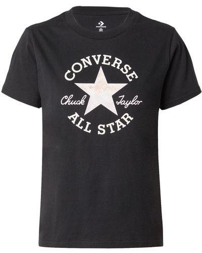Converse T-shirt - Schwarz