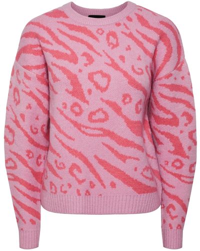 Pieces Pullover 'jeo' - Pink