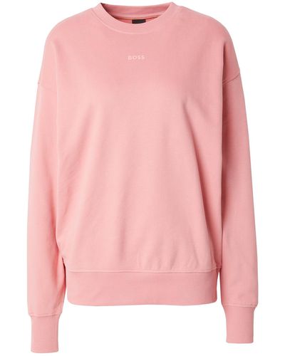BOSS Sweatshirt 'c_eteia' - Pink