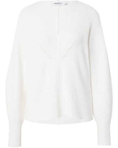 MSCH Copenhagen Pullover 'acentia' - Weiß