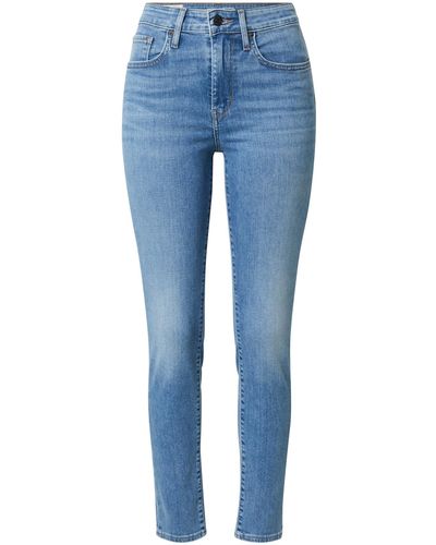 Levi's Jeans '721 high rise skinny' - Blau