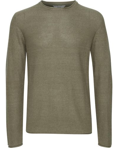 Solid Pullover - Grün