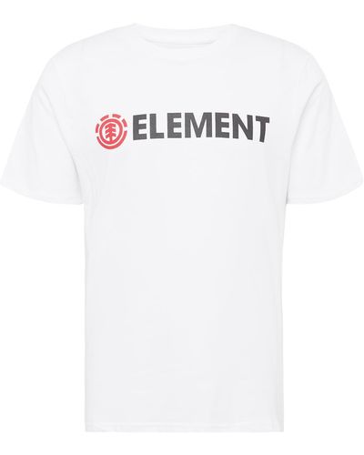 Element T-shirt 'blazin' - Weiß