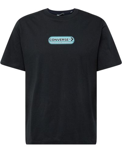 Converse T-shirt 'classic skateboarding' - Schwarz