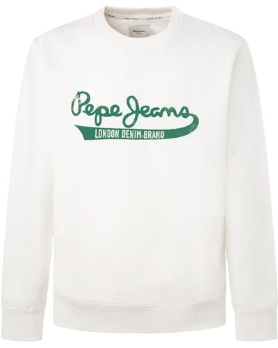 Pepe Jeans Sweatshirt 'roi' - Weiß
