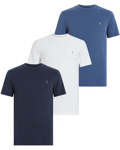 AllSaints T-shirt 'brace' - Blau
