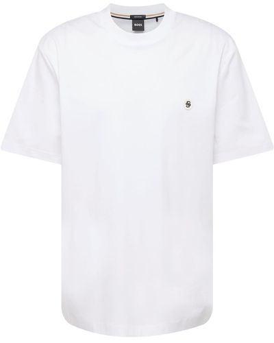 BOSS T-shirt 'taut' - Weiß