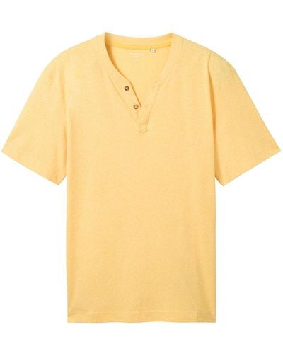 Tom Tailor T-shirt - Gelb