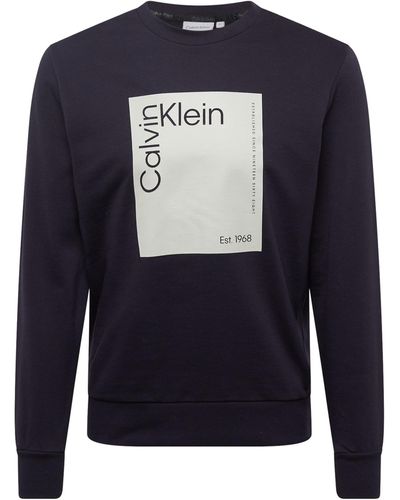 Calvin Klein Sweatshirt - Blau