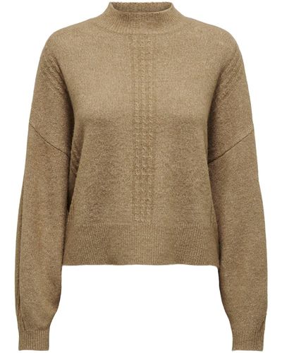 ONLY Pullover - Natur