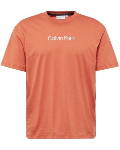 Calvin Klein T-shirt 'hero' - Orange
