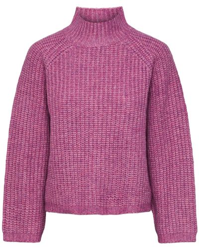 Pieces Pullover 'nell' - Pink