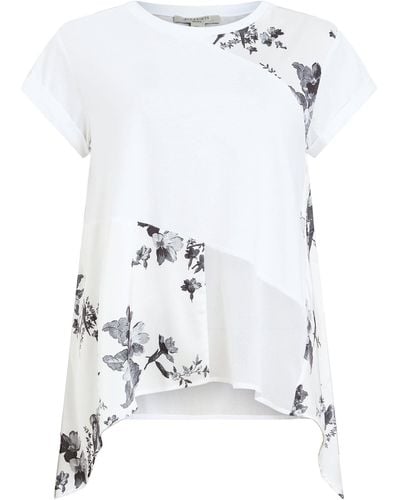 AllSaints T-shirt 'zala iona' - Weiß