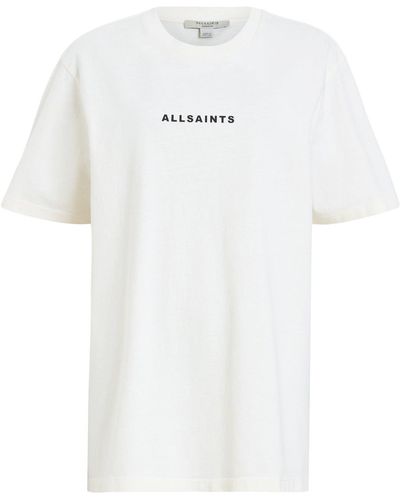 AllSaints T-shirt 'tour' - Weiß