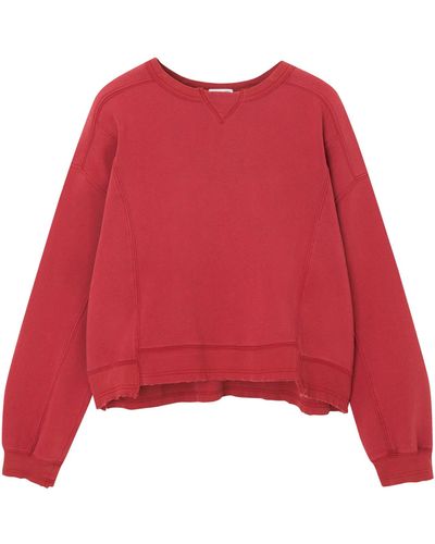 Pull&Bear Sweatshirt - Rot