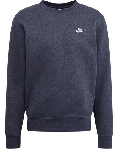 Nike Sweatshirt 'club fleece' - Grau