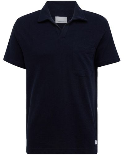 Knowledge Cotton Poloshirt - Blau
