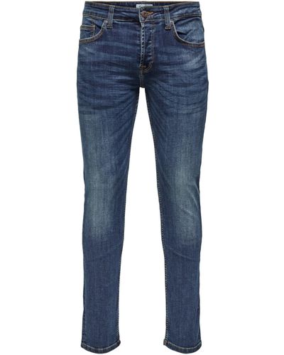 Only & Sons Jeans 'weft' - Blau