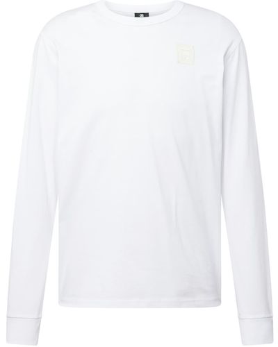 G-Star RAW Shirt 'premium base' - Weiß