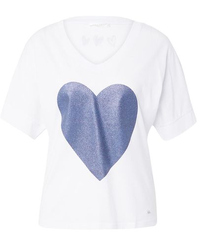 Key Largo T-shirt 'bam' - Blau