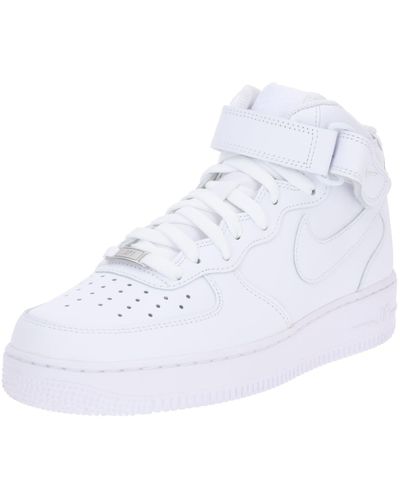 Nike Sneaker 'air force 1 mid 07' - Weiß