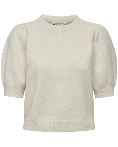ONLY Pullover 'rica' - Weiß