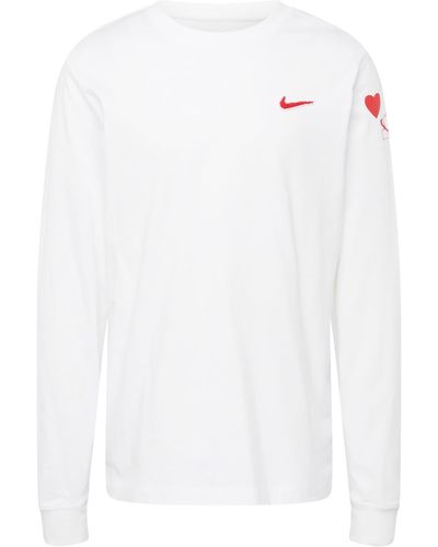 Nike Shirt 'heart and sole' - Weiß