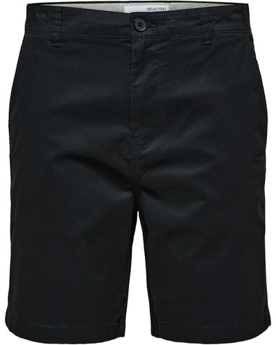 SELECTED Shorts - Schwarz