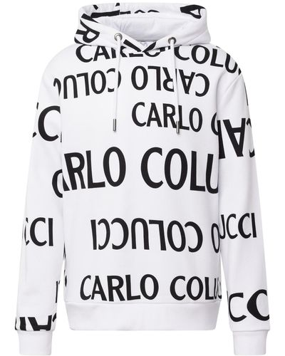 carlo colucci Sweatshirt - Weiß